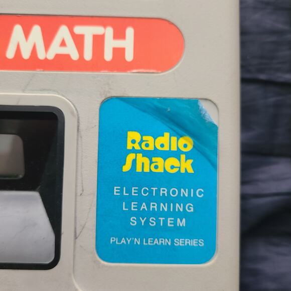 Spell 'N Math Cat. No. 60-1093 Radio Shack Electronic Learning Educational Toy - Picture 4 of 9